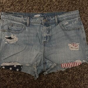 Old Navy Women's Blue Denim Shorts